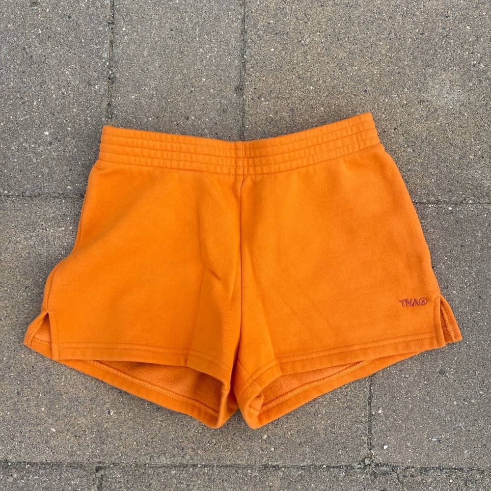TNA Vibrant Orange Athletic Shorts